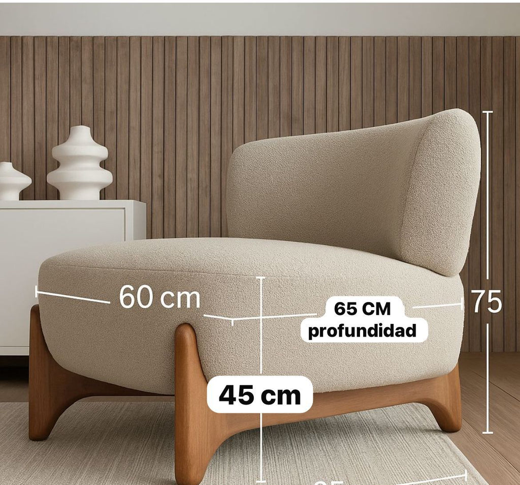 🪑 Fauteuil GIMIA – Design Moderne et Confort Absolu